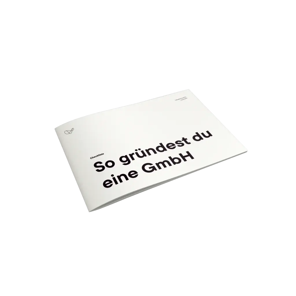 [9] Checkliste zur Gründung einer GmbH