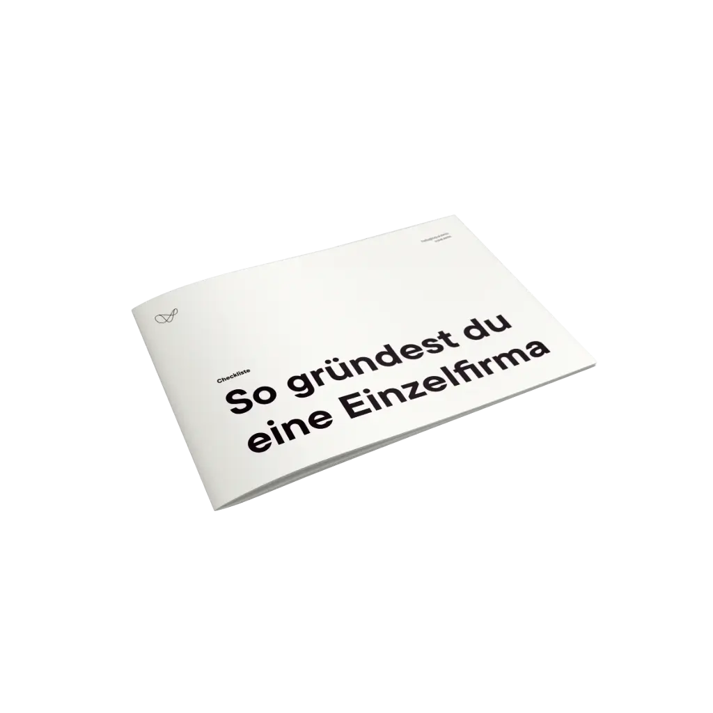 [8] Checkliste zur Gründung einer Einzelfirma