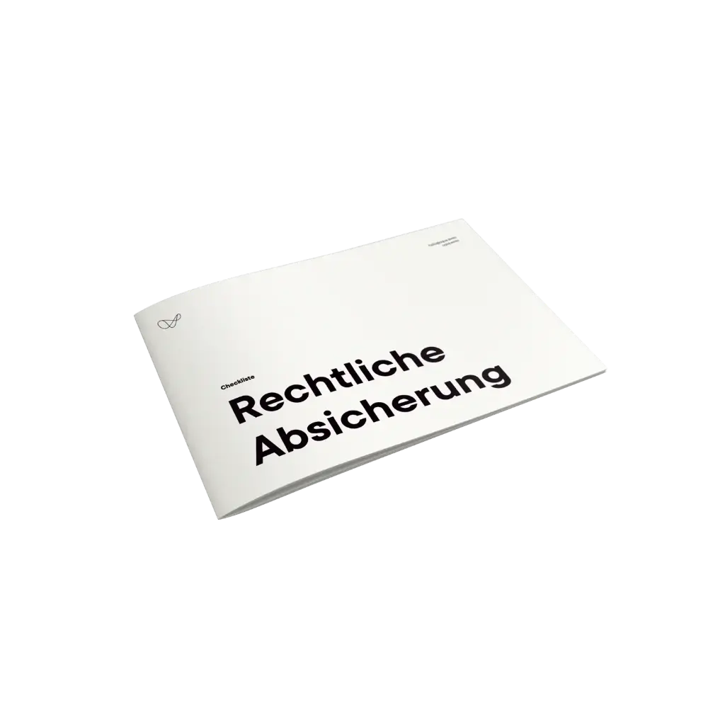 [7] Checkliste zur rechtlichen Absicherung deines Unternehmens